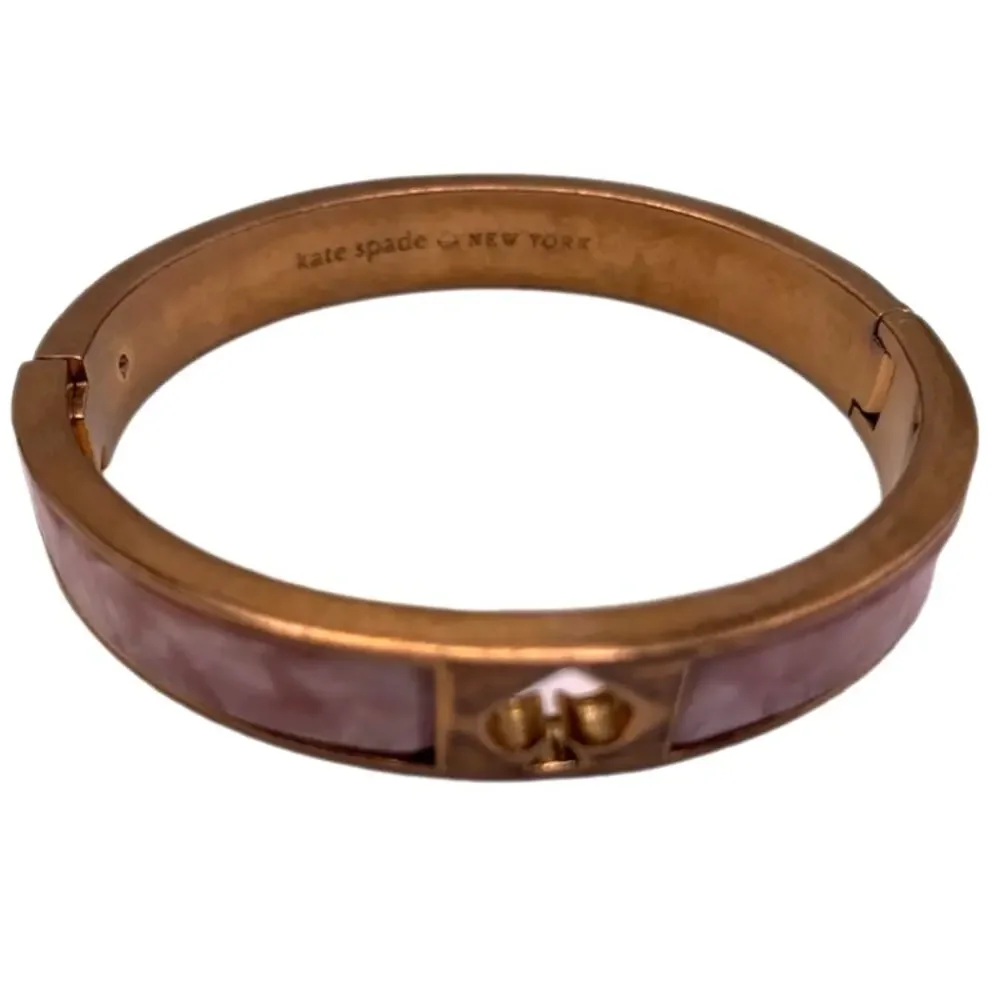 kate spade New York Rose Gold Spade Bangle Bracelet - Picture 3 of 4